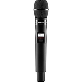 Open Box Shure QLXD2/KSM9 Handheld Wireless Transmitter with Interchangeable KSM9 Microphone Capsule Level 1 Band X52