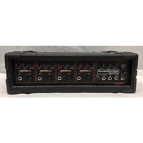 Used Audio Choice QM4 Powered Mixer Guitar Center