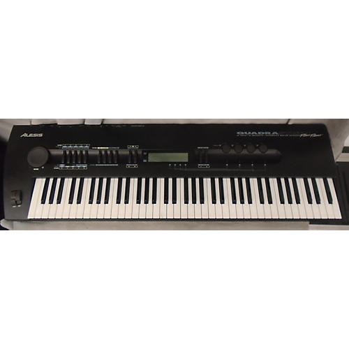 Used Alesis QUADRASYNTH PLUS PIANO 76 NOTE Synthesizer Guitar Center