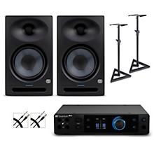 PreSonus Quantum HD2 Audio Interface with Eris 2nd Gen Studio Monitor Pair (Cables & Stands Included)