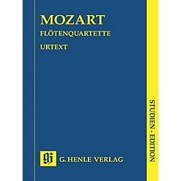 G. Henle Verlag Quartets for Flute, Violin, Viola, and Violoncello Henle Study Scores by Wolfgang Amadeus Mozart