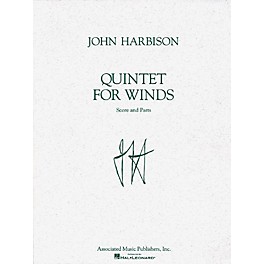Associated Quintet for Winds (Score and Parts) Woodwind Ensemble Series Composed by John Harbison