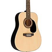 RA-090 Dreadnought 12-String Acoustic Guitar Natural