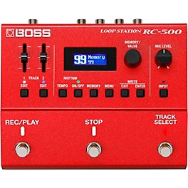 Open Box BOSS RC-500 Loop Station Effects Pedal