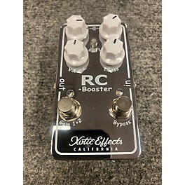 Used Xotic RC Booster V2 Effect Pedal