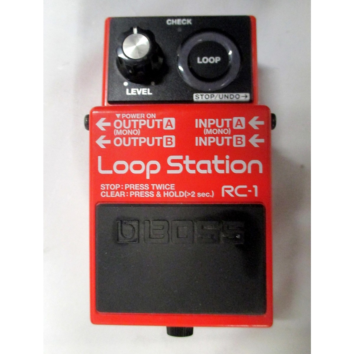 Used Boss RC1 Loop Station Pedal Guitar Center