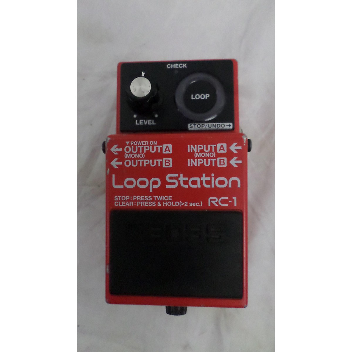 Used Boss RC1 Loop Station Pedal Guitar Center