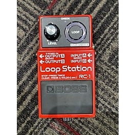 Used BOSS RC1 Loop Station Pedal