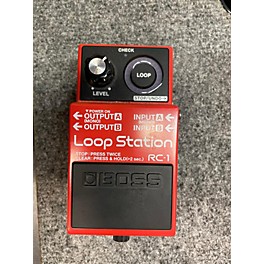 Used BOSS RC1 Loop Station Pedal