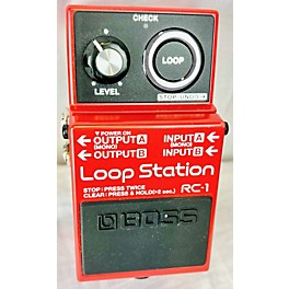 Used BOSS RC1 Loop Station Pedal