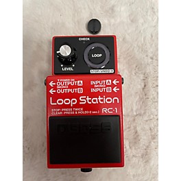 Used BOSS RC1 Loop Station Pedal