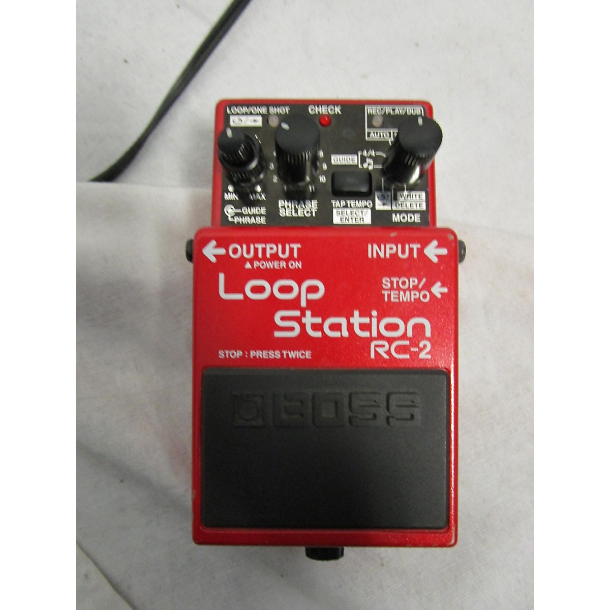 Used Boss RC2 Loop Station Pedal Guitar Center