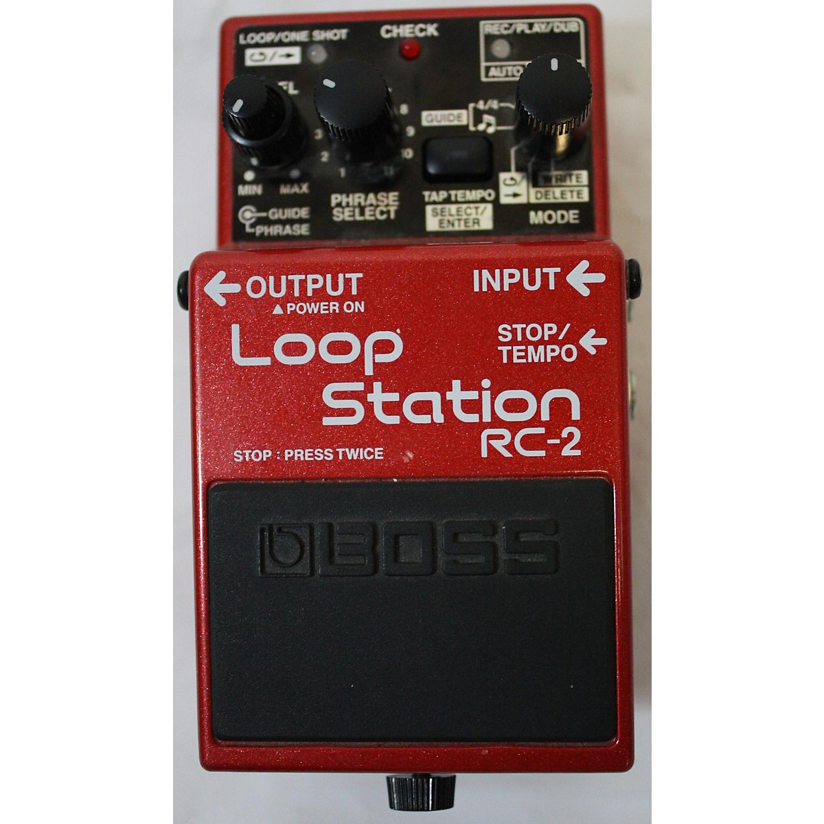 Used Boss RC2 Loop Station Pedal Guitar Center