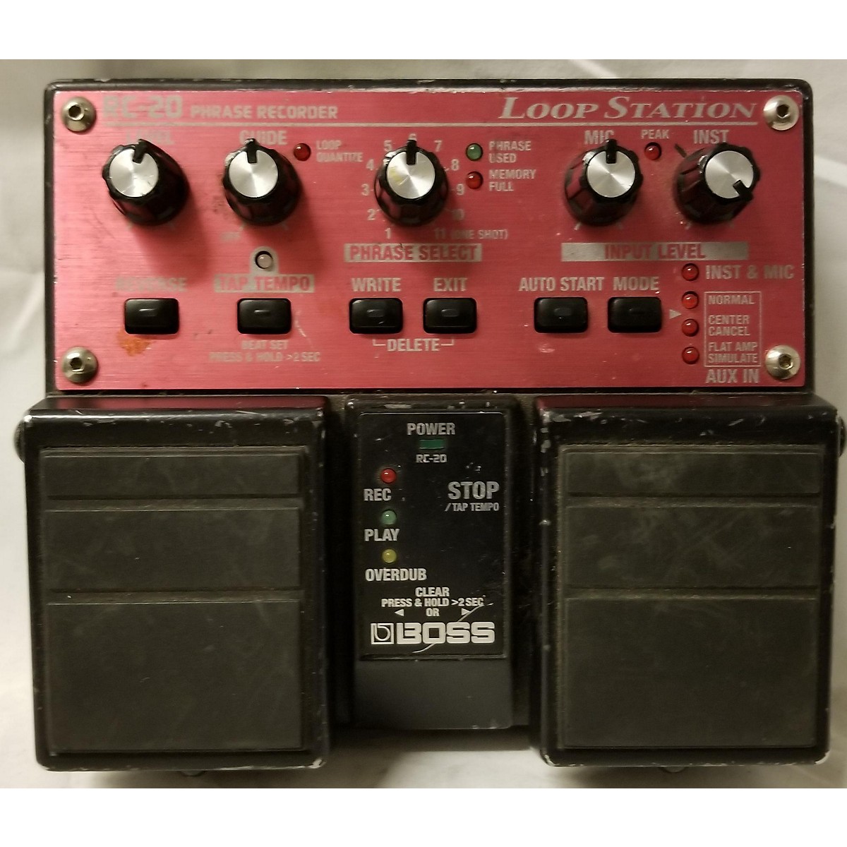 Used Boss RC20 Loop Station Pedal Guitar Center