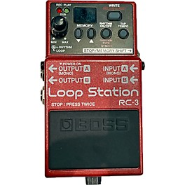 Used BOSS RC3 Loop Station Pedal