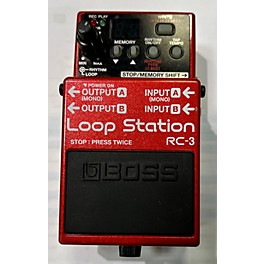 Used BOSS RC3 Loop Station Pedal