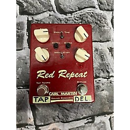 Used Carl Martin RED EPEAT DELAY V3 Effect Pedal