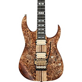 Open Box Ibanez RG Premium Electric Guitar Level 1 Antique Brown Stained Flat