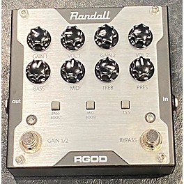 Used Randall RGOD Guitar Preamp