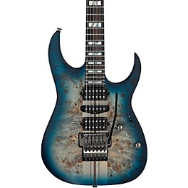 Ibanez RGT1270PB Premium With Tremolo Electric Guitar Cosmic Blue Starburst Flat