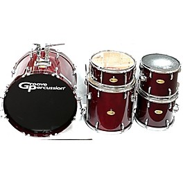 Used Groove Percussion ROCK Drum Kit