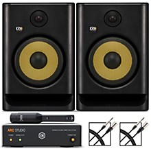 KRK ROKIT 8 Generation Five 8" Studio Monitor Pair With IK Multimedia ARC Studio Advanced Room Correction System