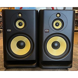 Used KRK RP10 ROKIT G4 3-Way Pair Powered Monitor