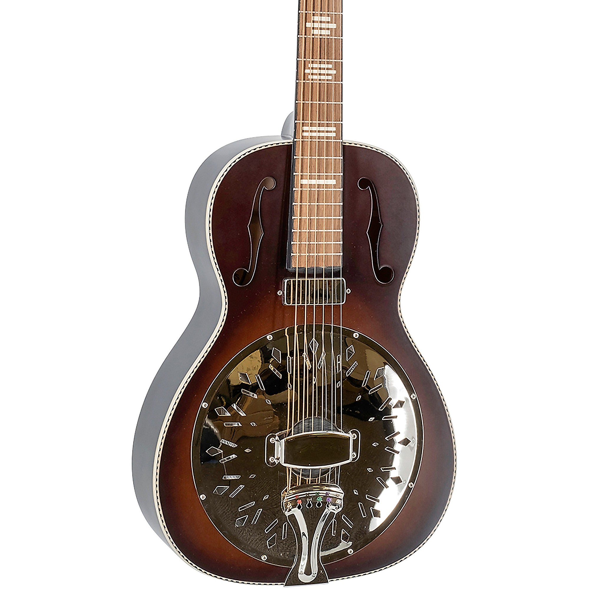 Recording King RPHR2E Dirty 30s Minnie Bucker Resonator Brown
