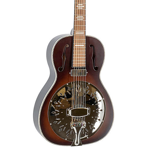 Recording King RPHR2E Dirty 30s Minnie Bucker Resonator Brown Sunburst Guitar Center