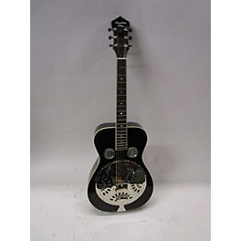 Used Recording King RR-36 BK RESONATOR Acoustic Guitar