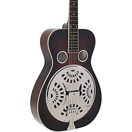 Blemished Recording King RR-50-VS Professional Wood Body Resonator Level 2 Vintage Sunburst 197881185084