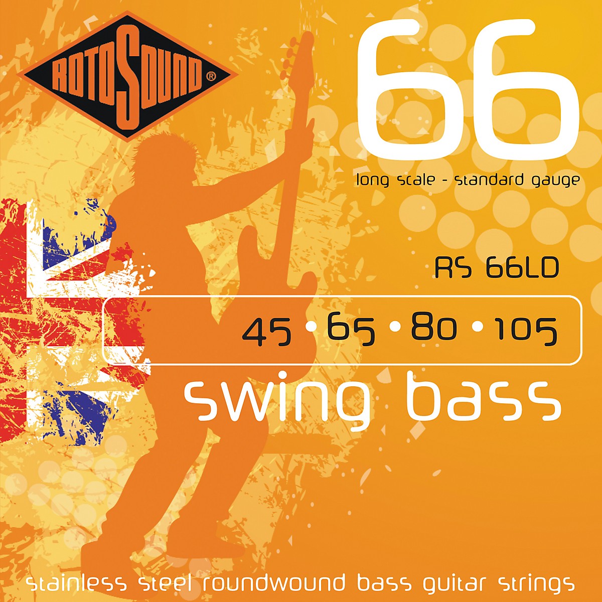 Rotosound Rs66ld Long Scale Swing 66 Bass Strings Guitar Center