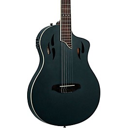 Ortega RTPSTD Nylon-String Acoustic-Electric Guitar Satin Black