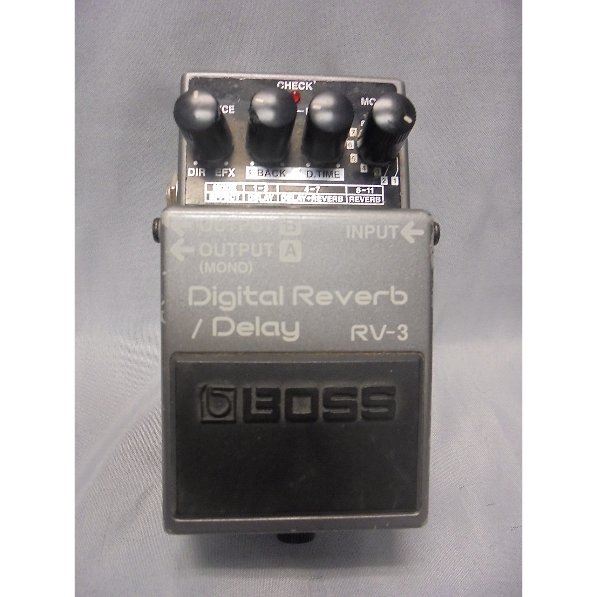 Used Boss RV3 Digital Reverb Delay Effect Pedal Guitar Center