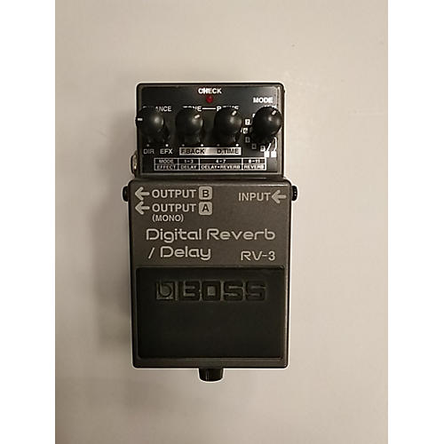 Used Boss RV3 Digital Reverb Delay Effect Pedal Guitar Center