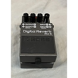 Used BOSS RV5 Digital Reverb Effect Pedal