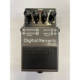 Used BOSS RV5 Digital Reverb Effect Pedal