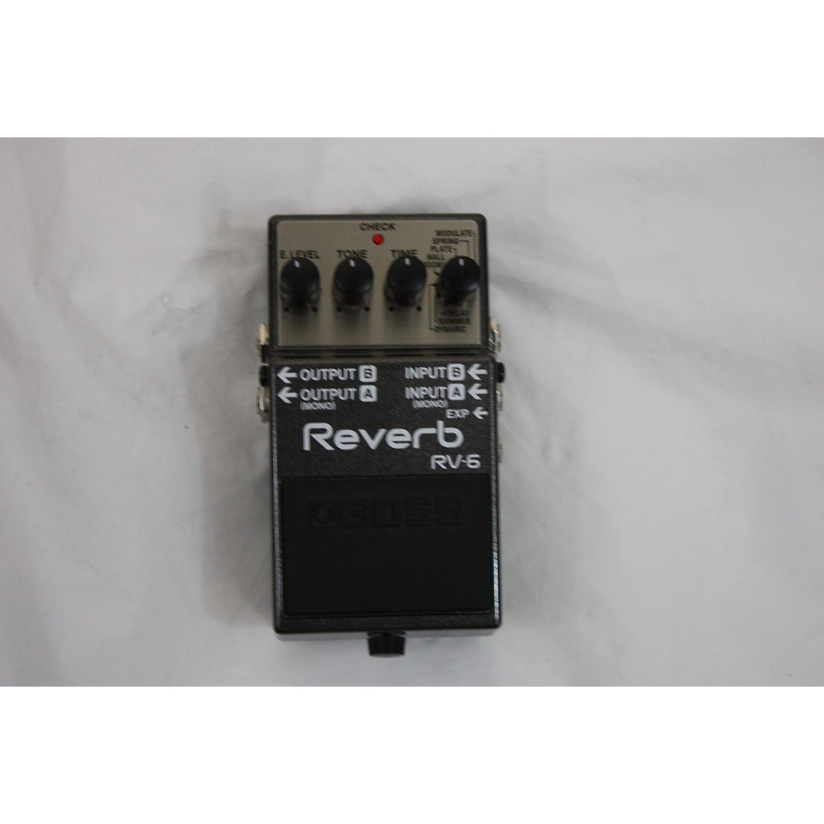 Used Boss Rv6 Digital Reverb Effect Pedal 