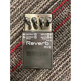 Used BOSS RV6 Digital Reverb Effect Pedal