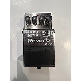 Used BOSS RV6 Digital Reverb Effect Pedal