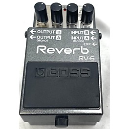 Used BOSS RV6 Digital Reverb Effect Pedal