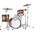 Slingerland Radio King 3-Piece Drum Shell Pack With 18" Bass Drum - Black and Gold Lacquer