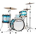 Slingerland Radio King 3-Piece Drum Shell Pack With 18" Bass Drum - Blue and Silver Lacquer