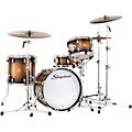 Slingerland Radio King 4-Piece Shell Pack With 18" Bass Drum and Snare Black and Gold Lacquer