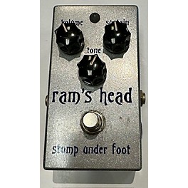 Used Stomp Under Foot Rams Head Effect Pedal
