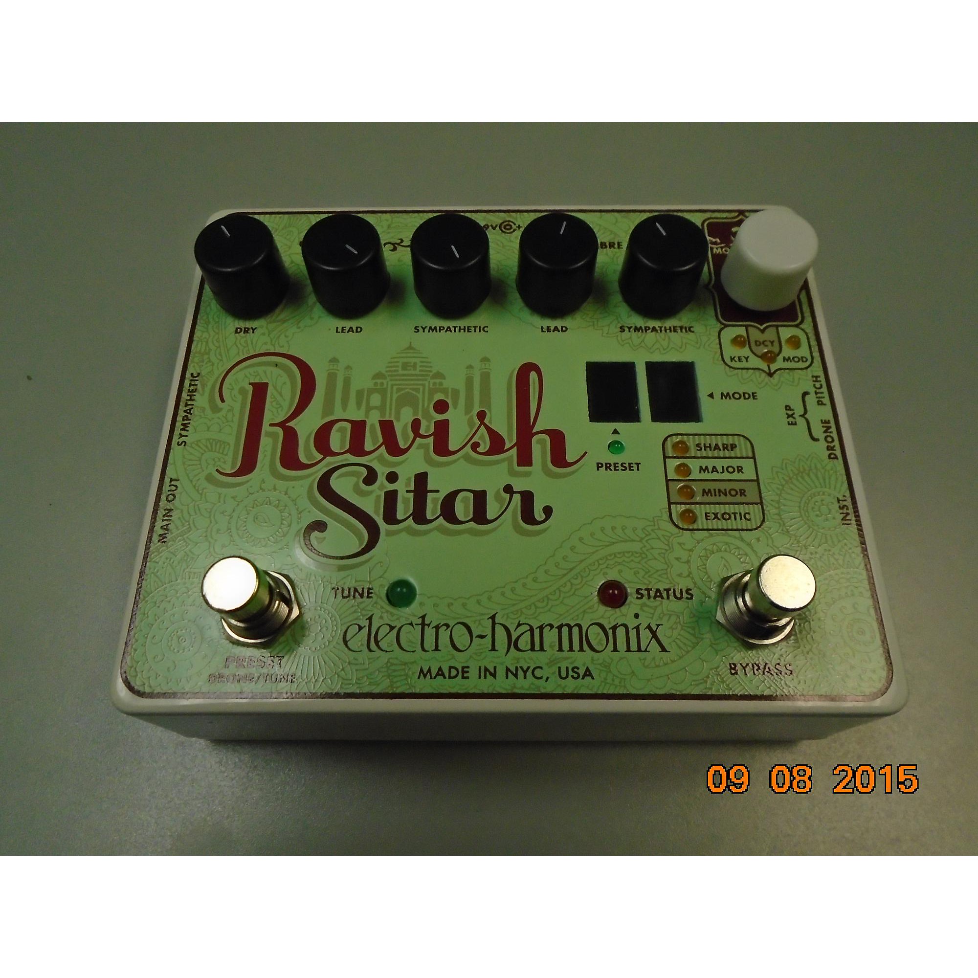Used ElectroHarmonix Ravish Sitar Effect Pedal Guitar Center