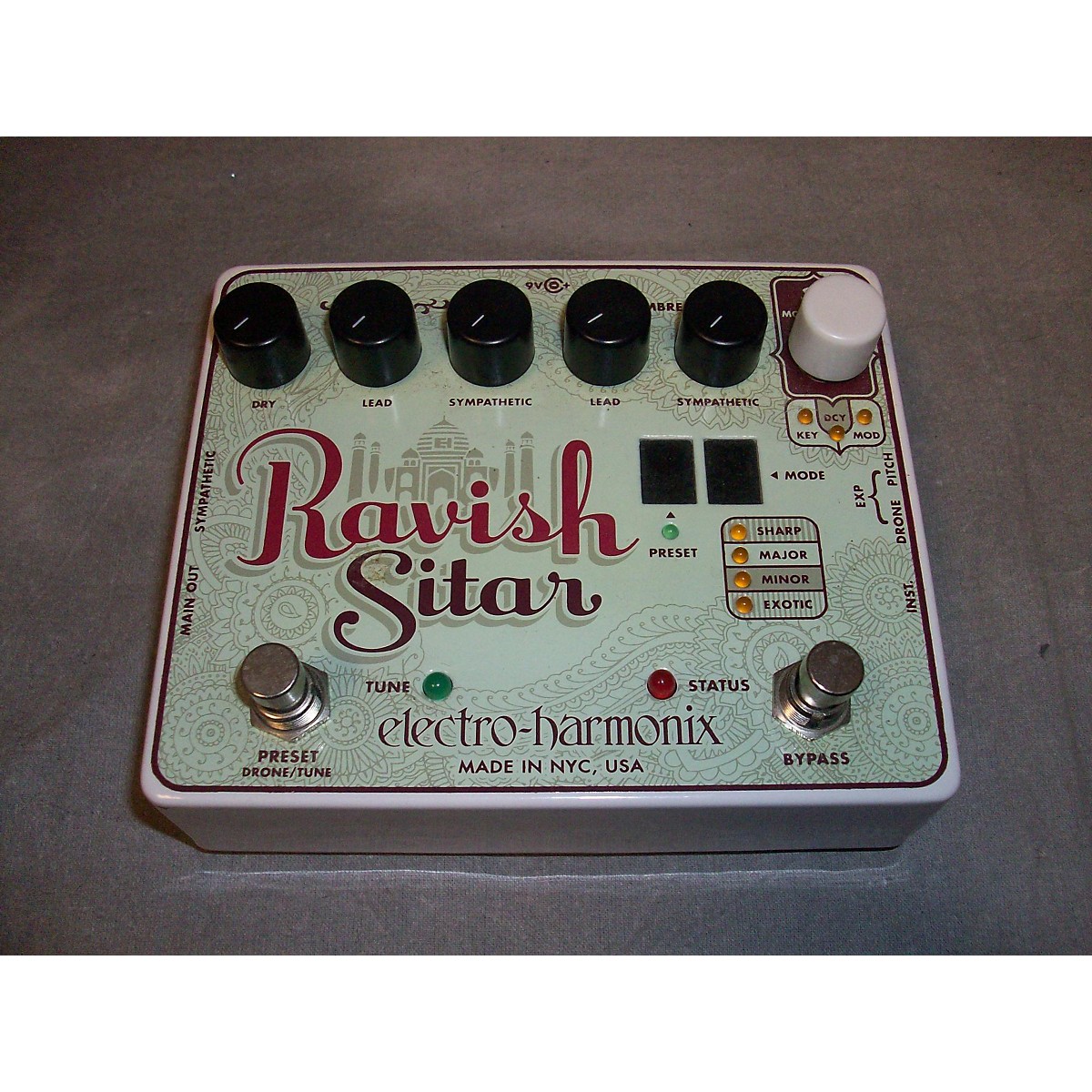 Used ElectroHarmonix Ravish Sitar Effect Pedal Guitar Center