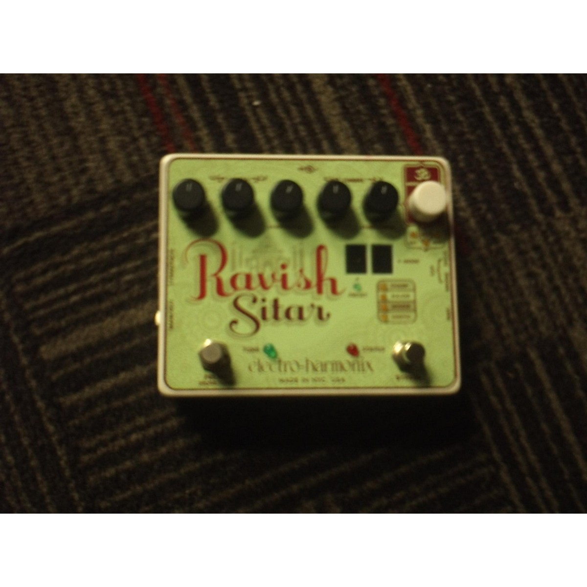 Used ElectroHarmonix Ravish Sitar Effect Pedal Guitar Center