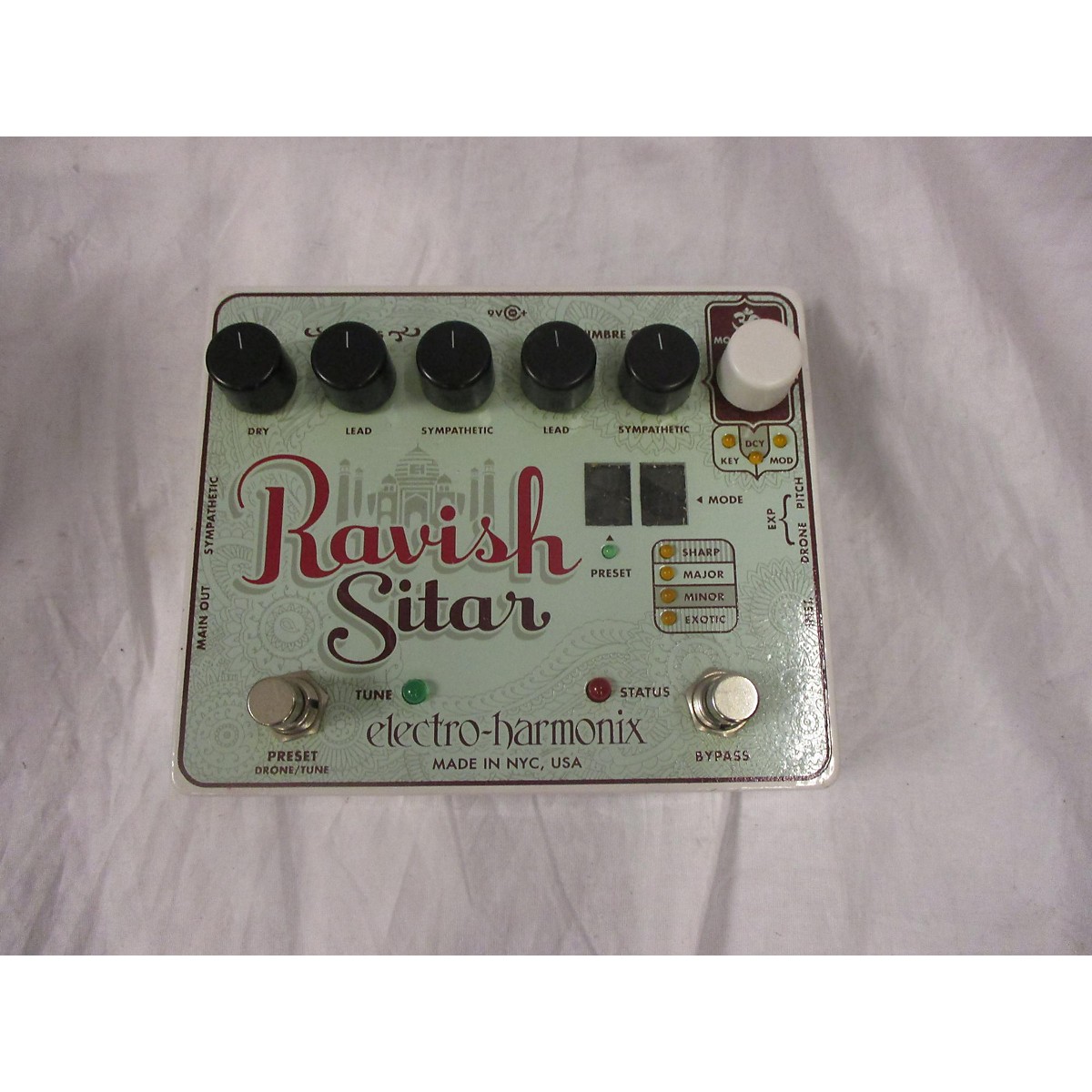 Used ElectroHarmonix Ravish Sitar Effect Pedal Guitar Center