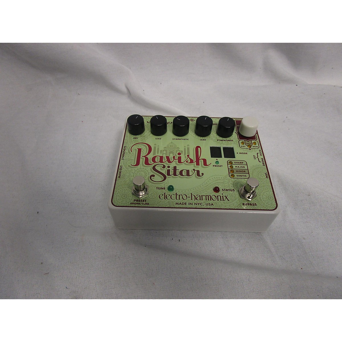 Used ElectroHarmonix Ravish Sitar Effect Pedal Guitar Center